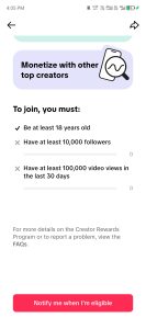 Tiktok creator's fund